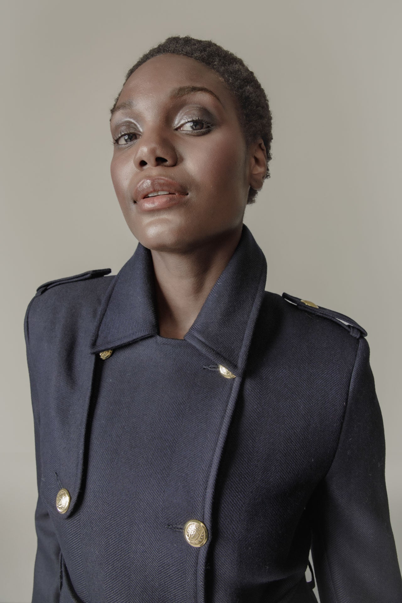 Nadia Alexander Amelia Wool Trench Coat