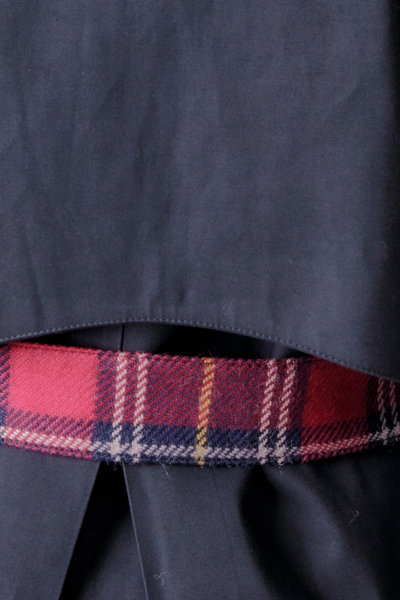 Hancock x Nadia Alexander - Trench Coat With 1984 Tartan Detailing