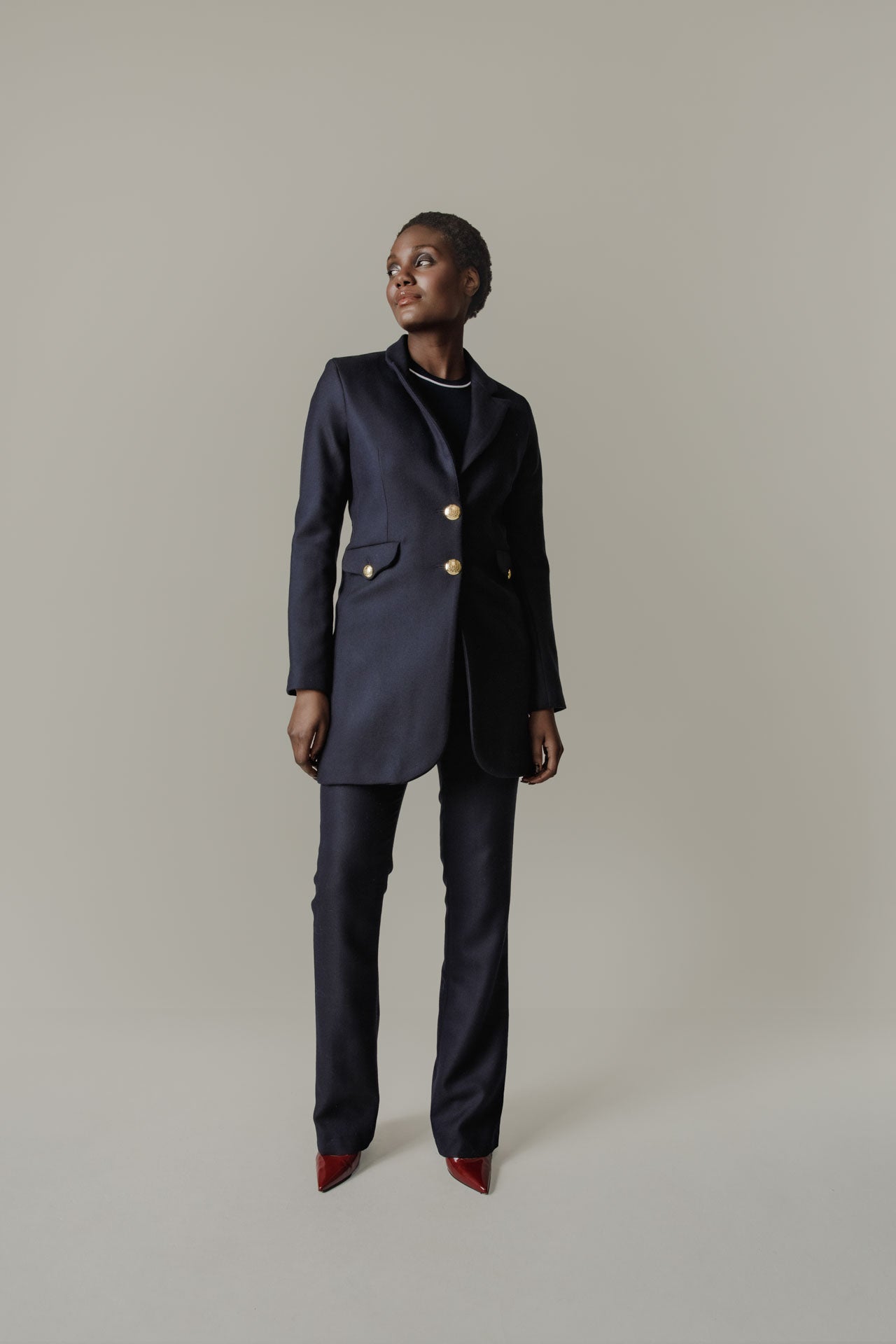 Nadia Alexander Longline Blazer